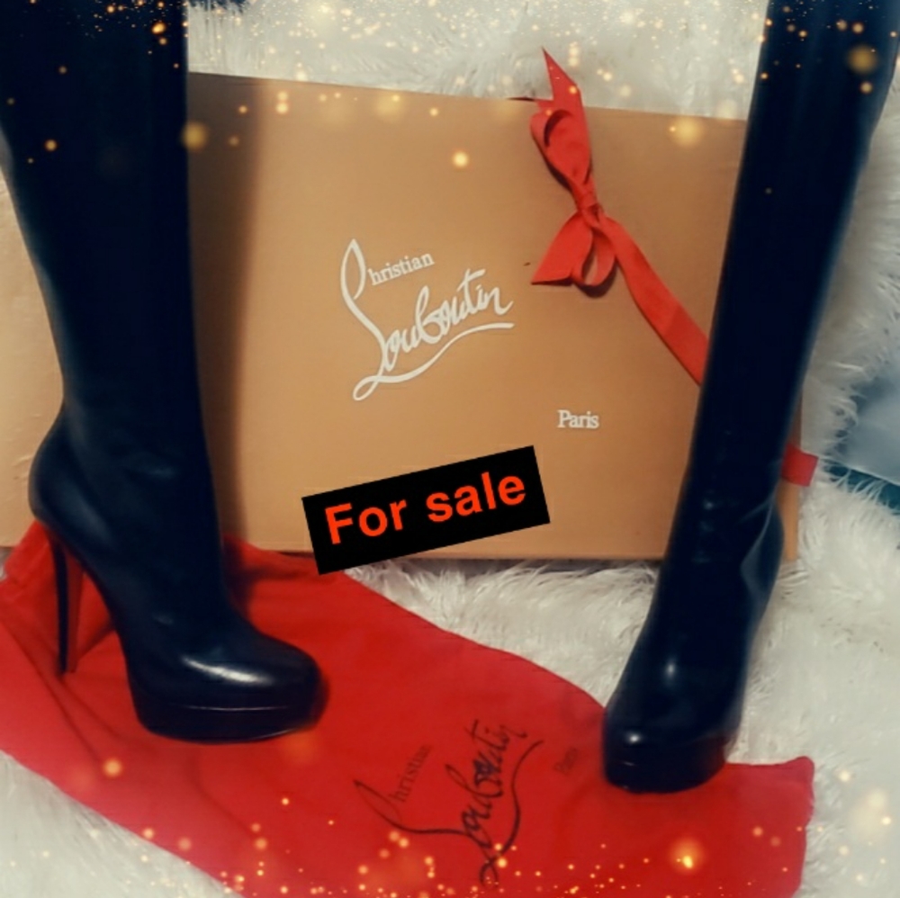 Christian Louboutin, Size 38 Color Black